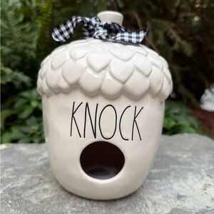 🐥🏠 Rae Dunn Artisan Collection “Knock” Birdhouse